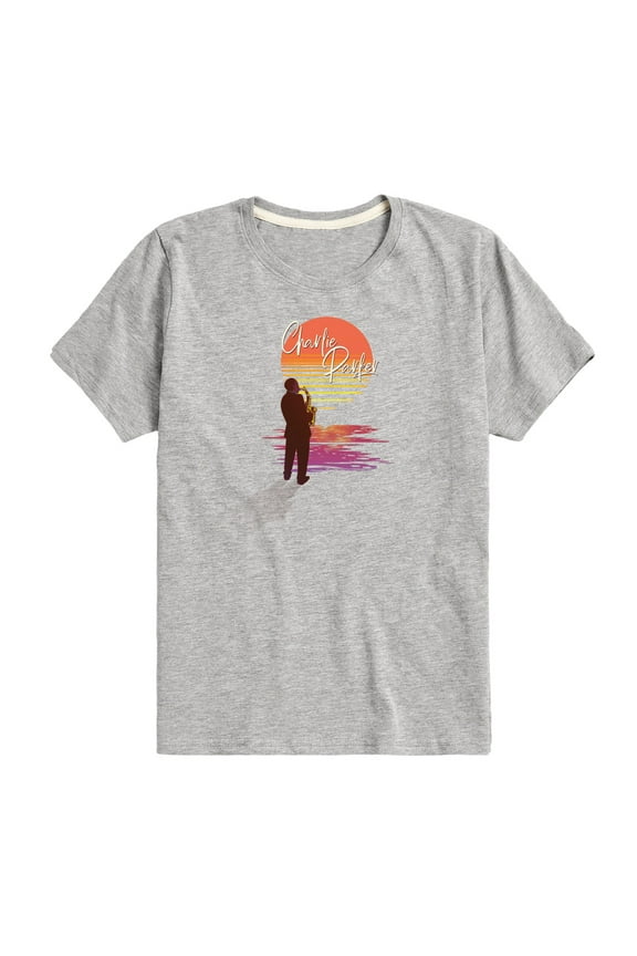 - Sunset Book Print - Toddler And Youth Short Sleeve Graphic T-Shirt