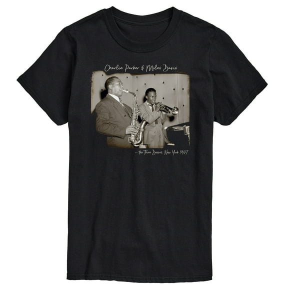 Charlie Parker - The Three Deuces - Men's Short Sleeve Graphic T-Shirt