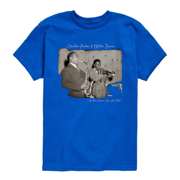 Charlie Parker - The Three Deuces - Toddler And Youth Short Sleeve Graphic T-Shirt