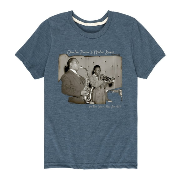 Charlie Parker - The Three Deuces - Toddler And Youth Short Sleeve Graphic T-Shirt