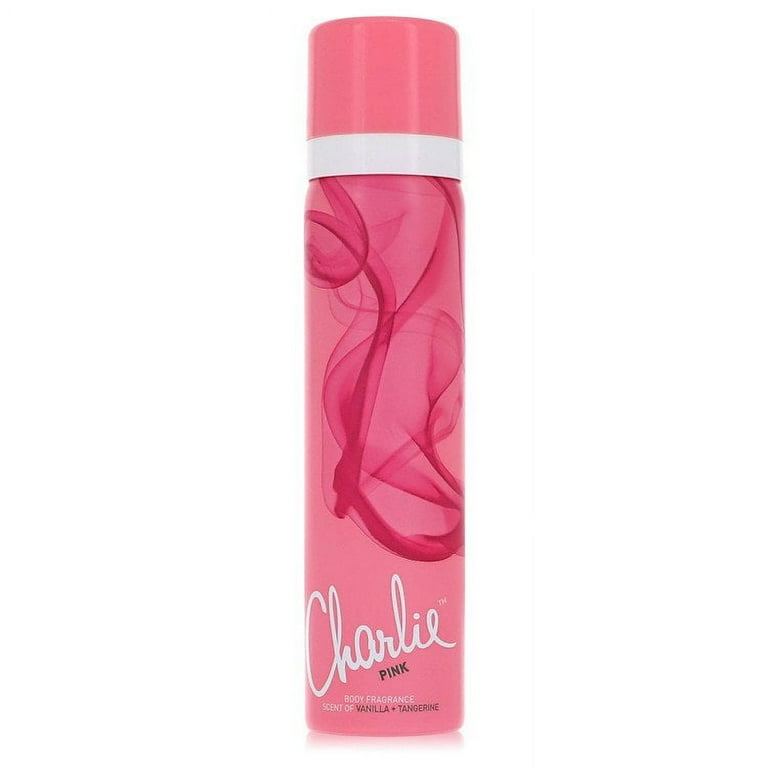 Charlie Pink Body Spray By Revlon - 2.5 oz
