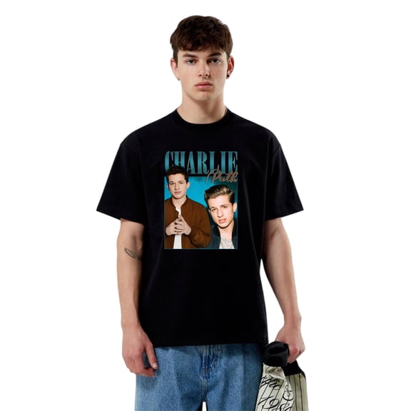 Charlie Puth Graphic Fan Gift Pop Star Music T-Shirt, for men & women, up to size 5XL
