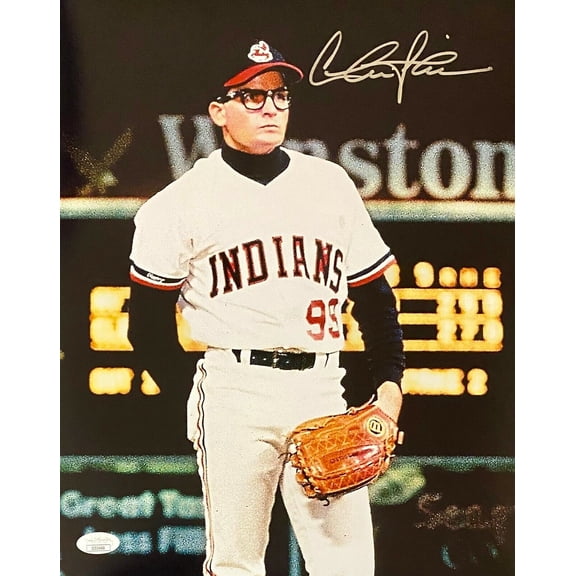 Charlie Sheen Signed Autographed Photo 11x14 JSA Major League Wild Thing 3