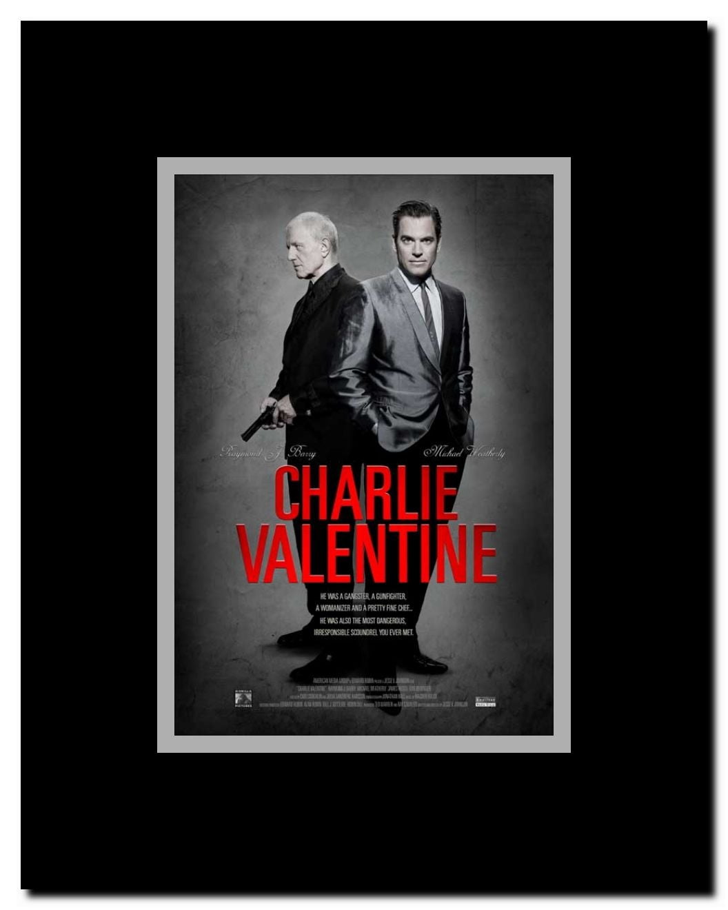 Charlie Valentine Framed Movie Poster