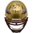 thumbnail image 1 of Charlie Ward Autographed Florida State FSU Seminoles Mini Helmet w/ "93 Heisman", 1 of 5