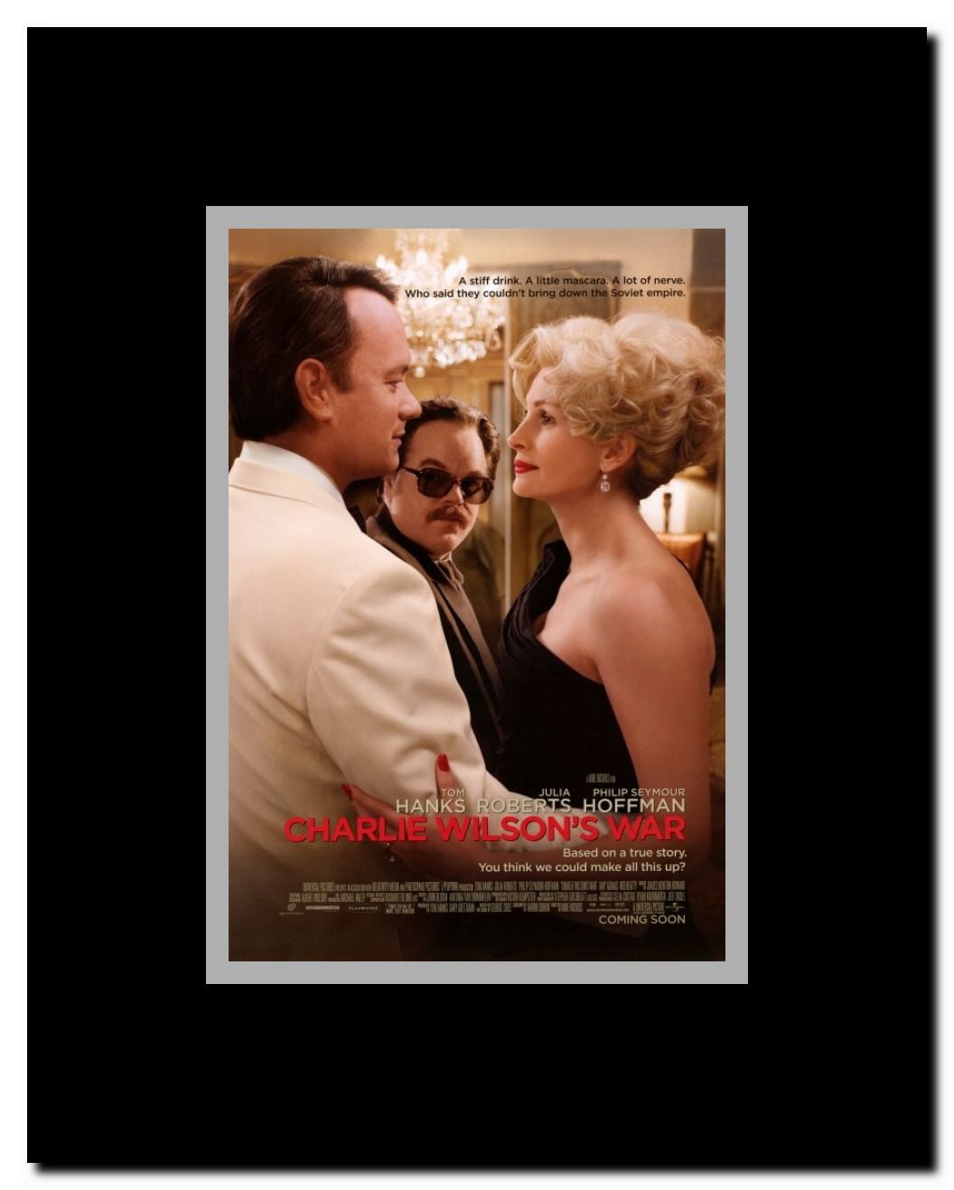 Charlie Wilson's War Framed Movie Poster