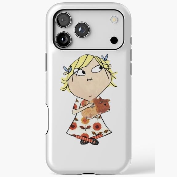 Charlie and Lola British Retro Children Animation Cartoon Case for iPhone 11 12 13 14 15 16 17 Pro Max