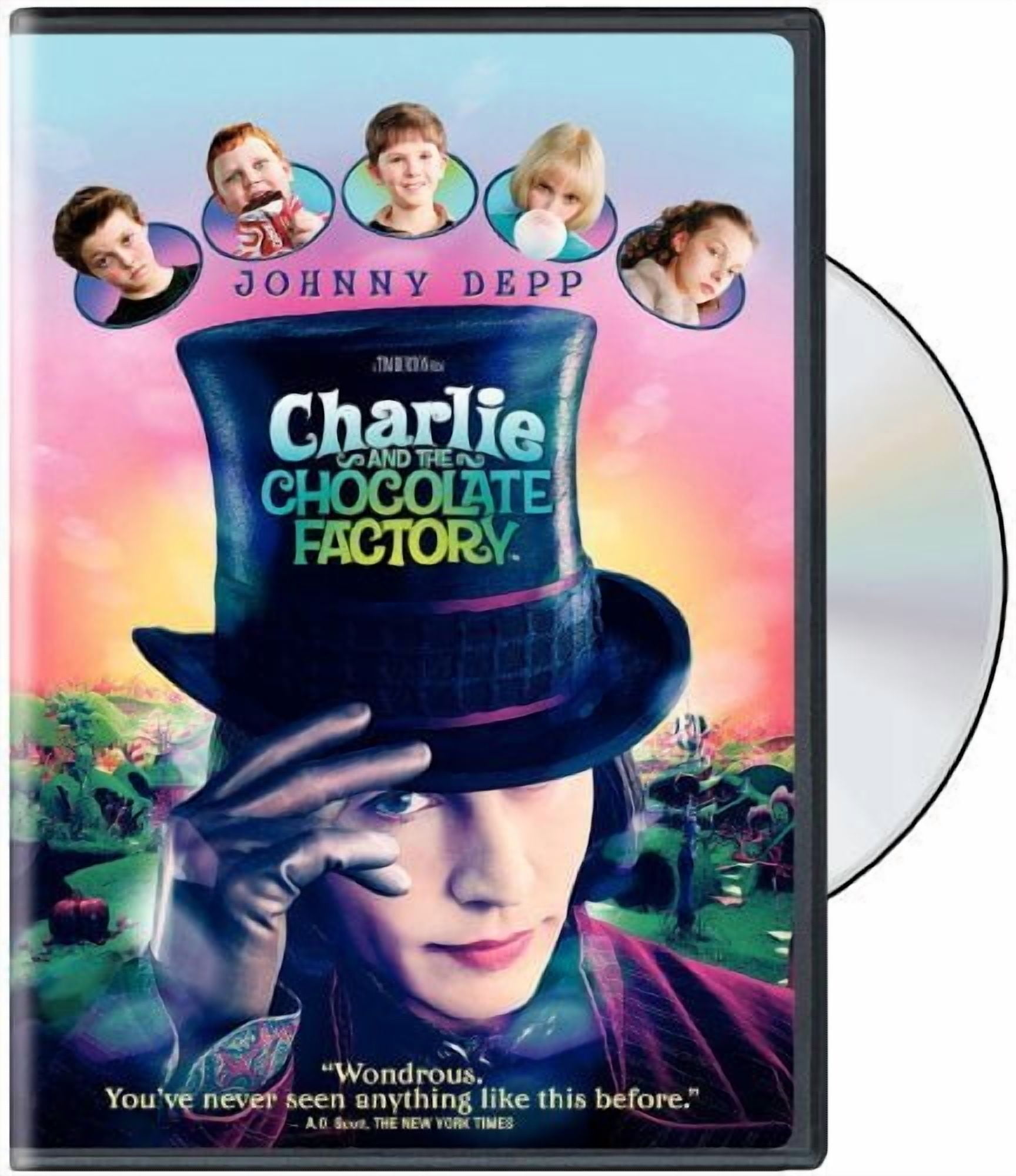Charlie and the Chocolate Factory (DVD) - Walmart.com