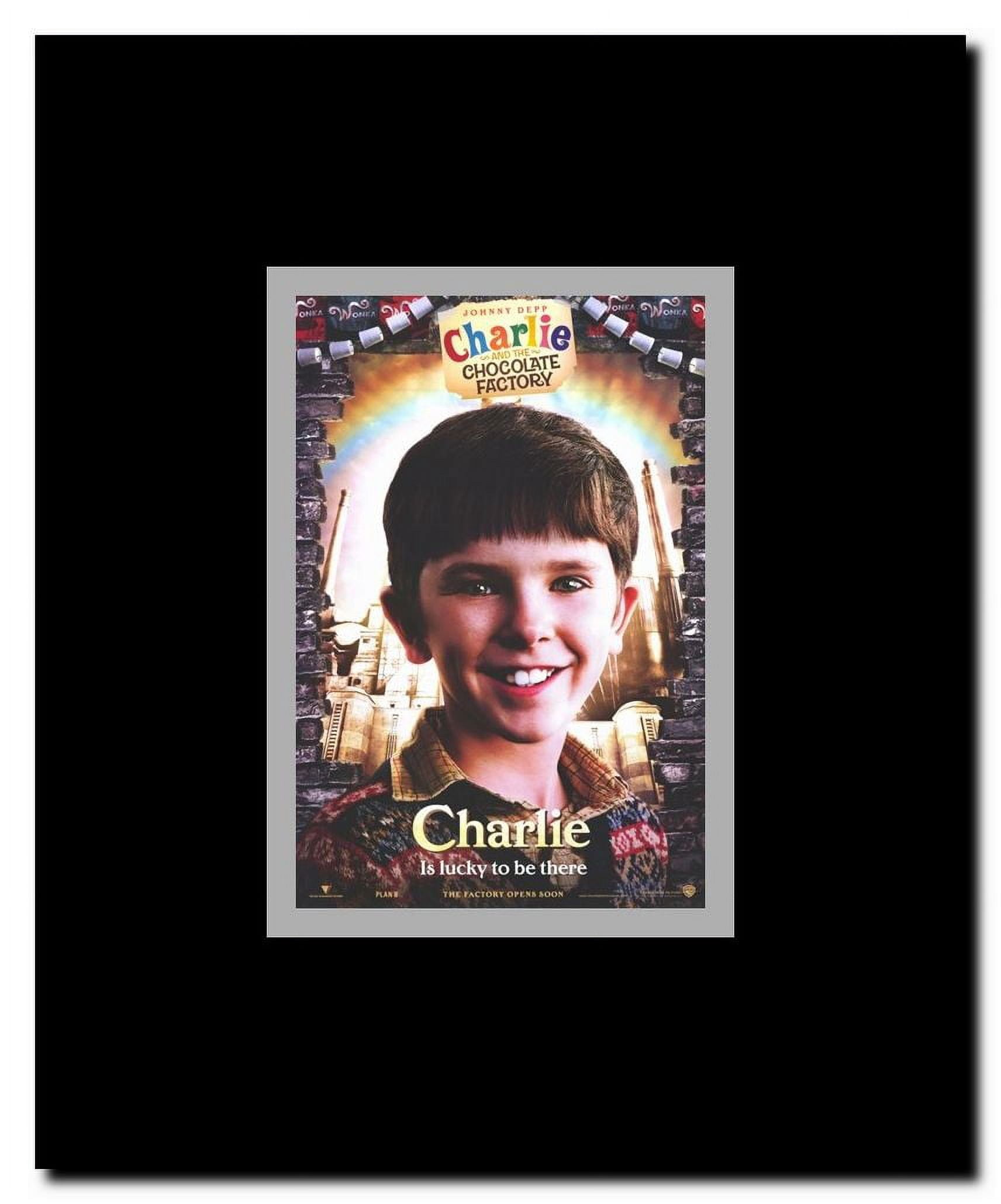 Charlie and the Chocolate Factory Framed Movie Poster