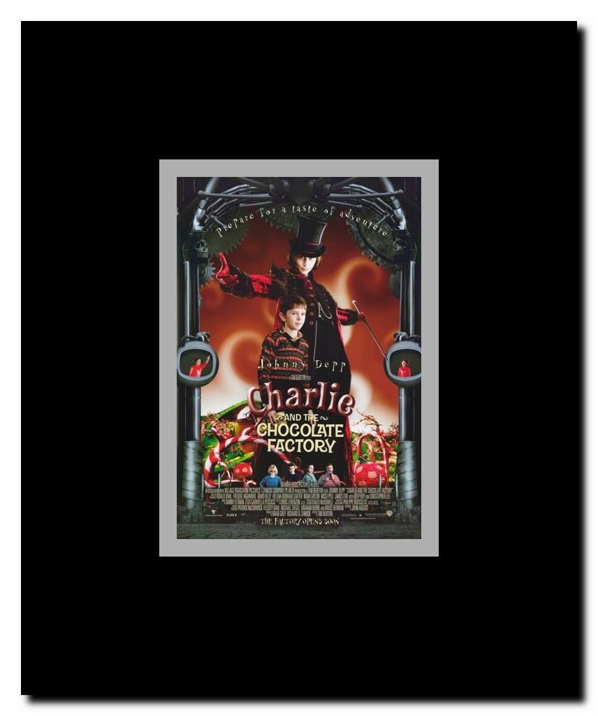 Charlie and the Chocolate Factory Framed Movie Poster