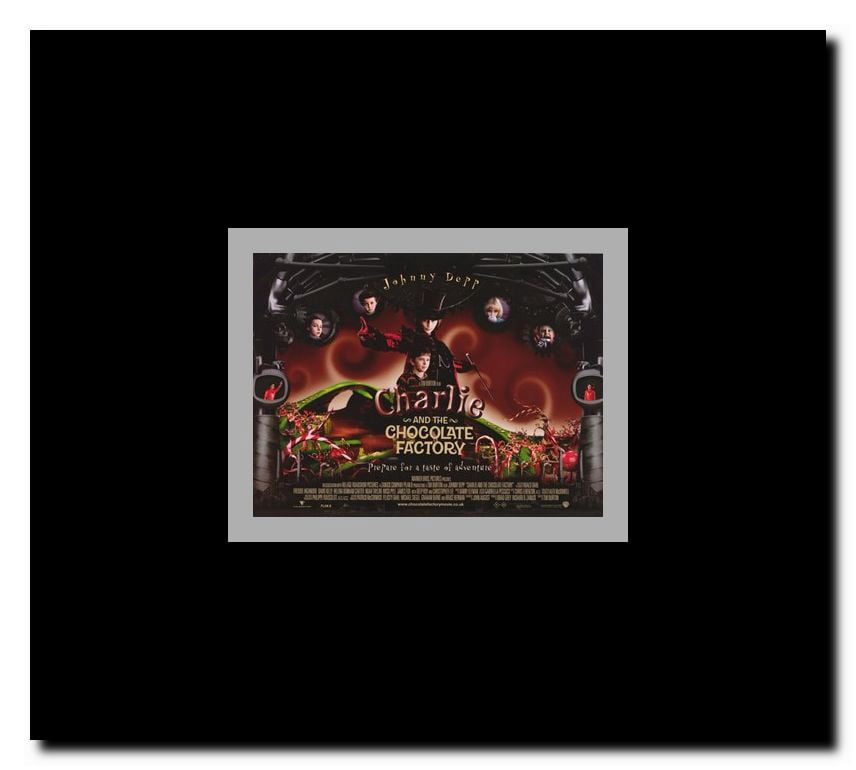 Charlie and the Chocolate Factory Framed Movie Poster