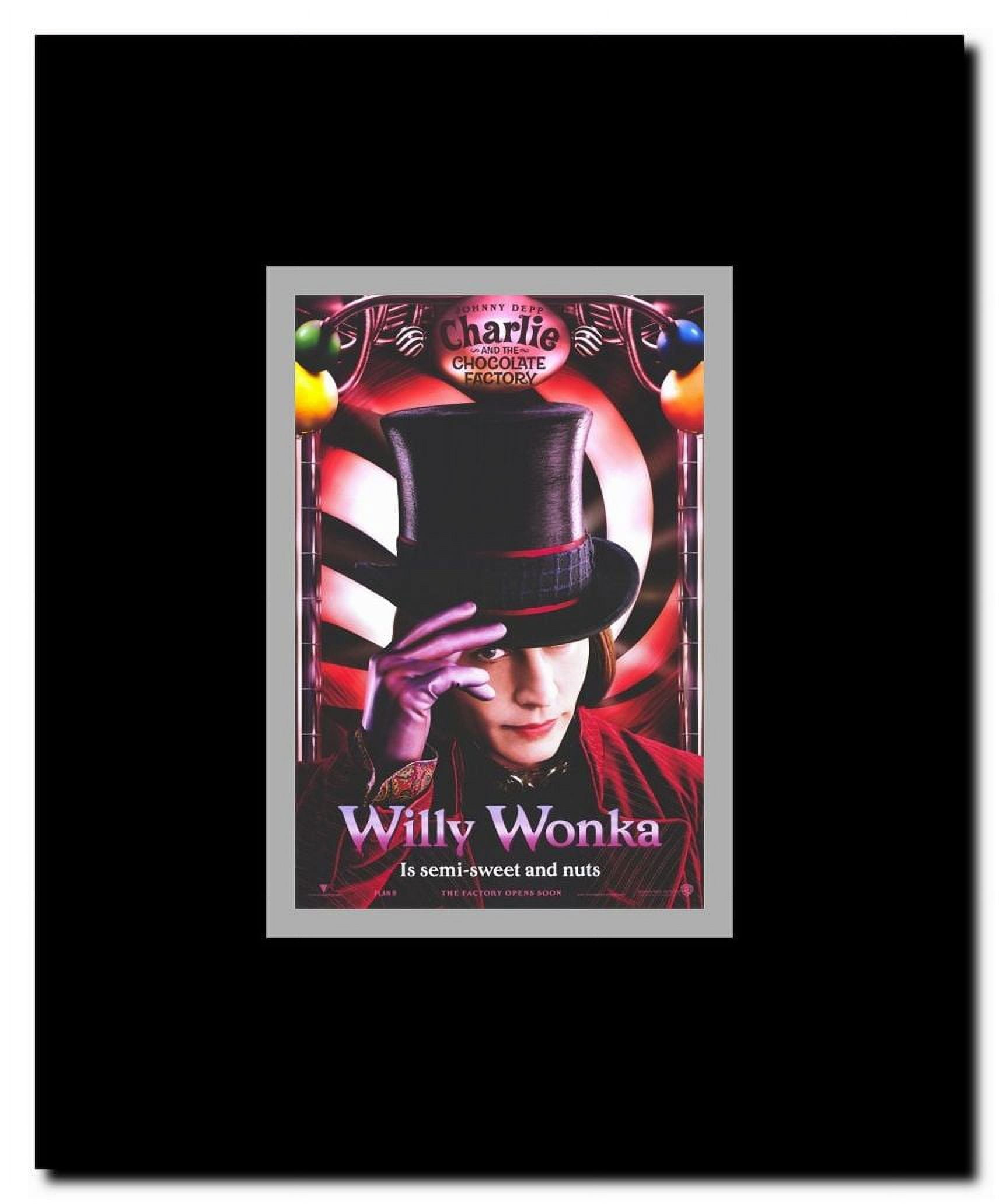 Charlie and the Chocolate Factory Framed Movie Poster