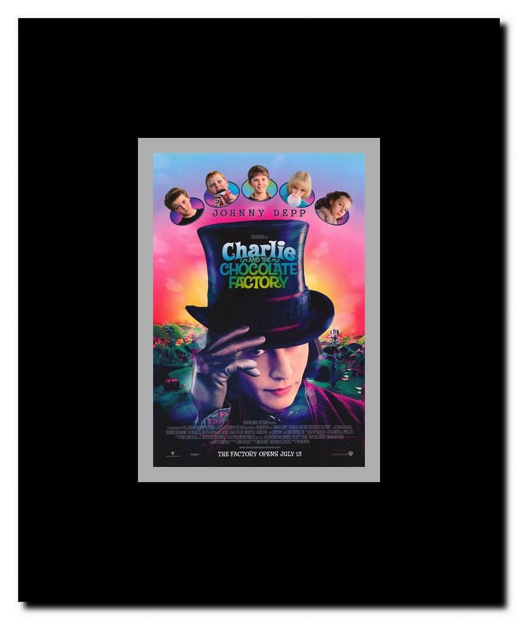 Charlie and the Chocolate Factory Framed Movie Poster