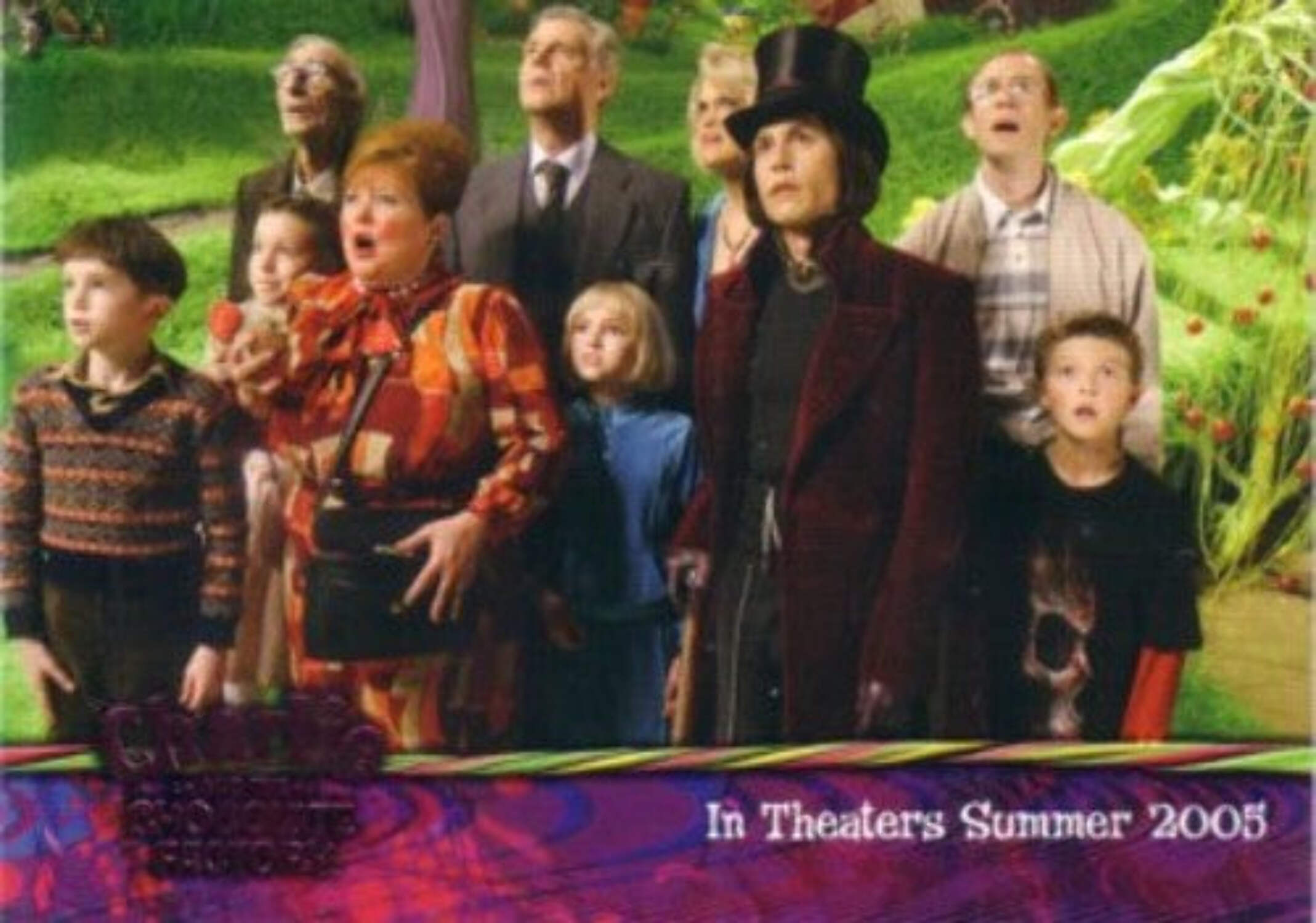 Charlie and the Chocolate Factory movie 2005 ArtBox promo card 02 ...