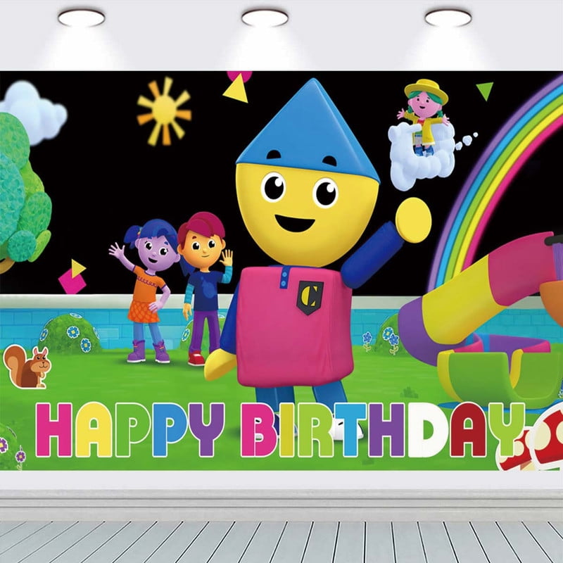 Charlie's Colorforms City Taspestry Post Banner Backdrop Background ...