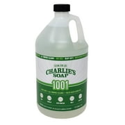 Charlies Soap, 1001 Cleaner - Heavy Duty Biodegradable Concentrated All Purpose Water Based Degreaser 1 Gallon - 1 Pack