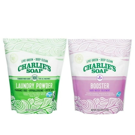 Charlie's Soap HE 100 Load Laundry Powder and Booster