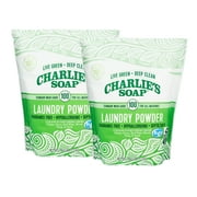 Charlie s Soap - Unscented Laundry Powder Detergent 100 Loads 2.64 lb