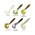 thumbnail image 1 of Charlie's Worms 5" Grub Artificial Fishing Bait for Freshwater, Saltwater, Bass Fishing Scented Soft Bait Lures 10pk, 1 of 1