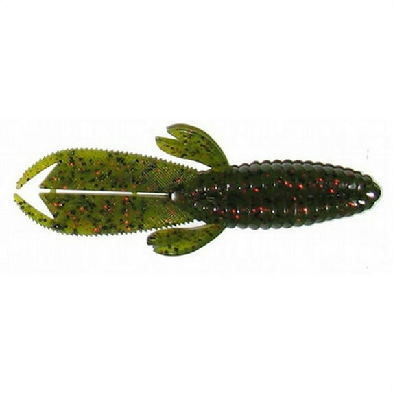 Charlie's Worms Flippin' Bug, Scented, Soft Bait for Freshwater Saltwater, 6pk