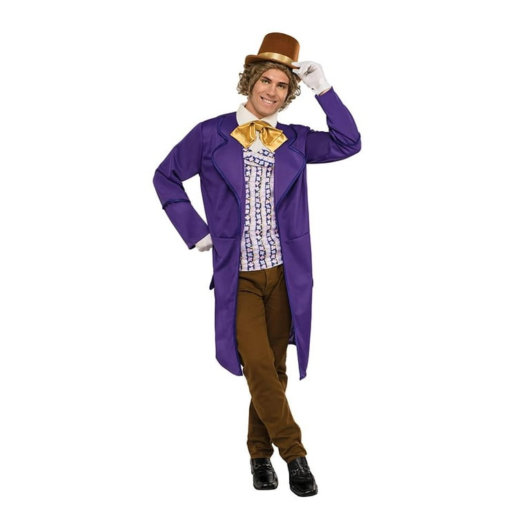 Charlie the Chocolate Factory Willy Wonka Deluxe Costume Adult Standard