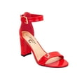 thumbnail image 1 of Charlita Red Block Heels, 1 of 6