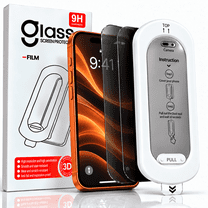 UZWZW 4 Privacy Screen Protector & 2 Lens Protector for iPhone 14 Pro ...