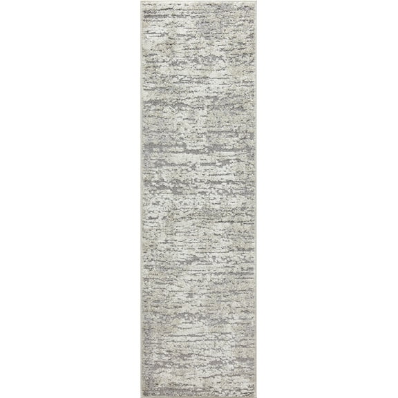 Charlotte 48522 2 ft. x 7 ft. 3 in. Studio Soft Runner Rug, Ivory