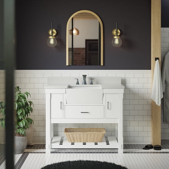 Kitchen Bath Collection Charlotte 42'' Single Bathroom Vanity