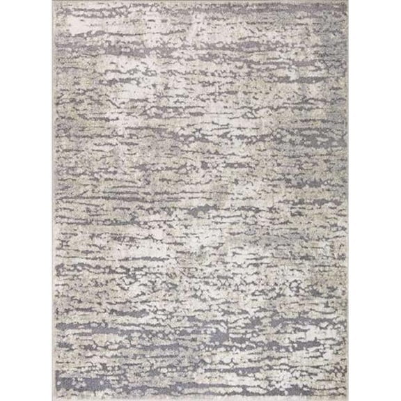 Charlotte 5 ft. 3 ft. x 7 ft. 3 in. Studio Soft Rectangle Area Rug - Ivory