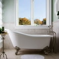 thumbnail image 1 of Charlotte 60 Inch Cast Iron Slipper Clawfoot Tub - No Faucet Drillings, 1 of 2