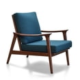 thumbnail image 1 of Gingko Charlotte Wood And Polyester Blend Accent Chair With Azure CLT350-AZ, 1 of 3