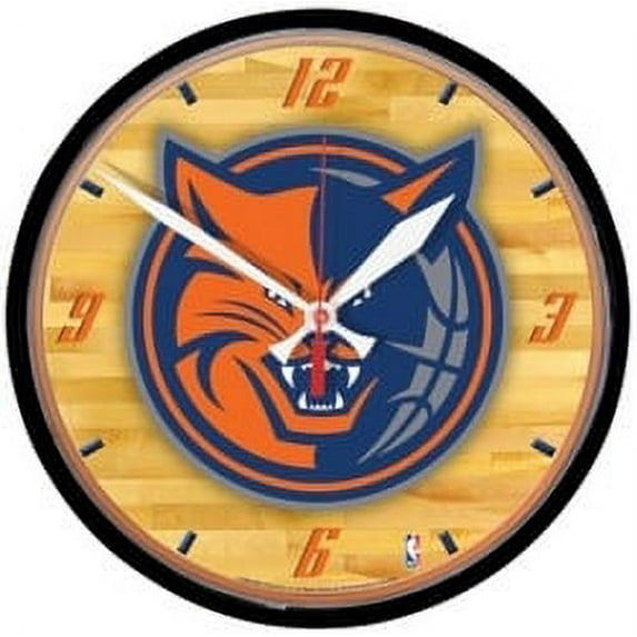 Wincraft Charlotte Bobcats Round Wall Clock