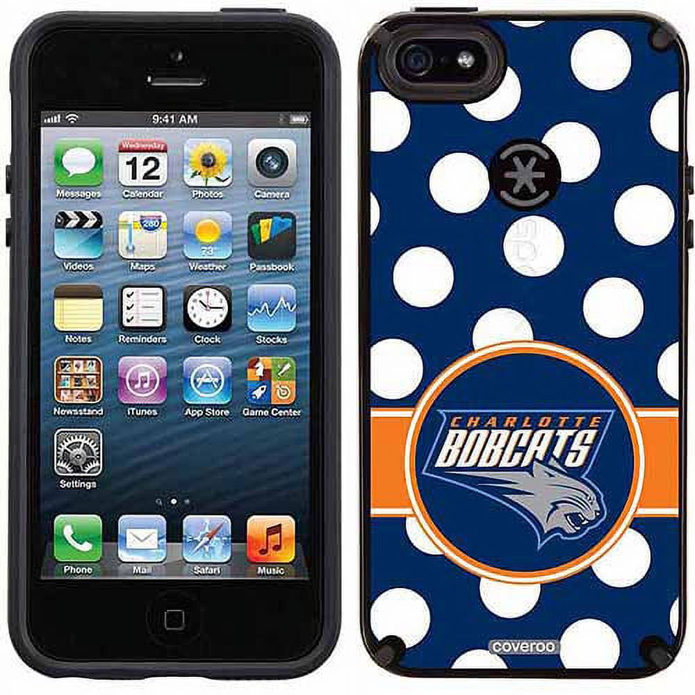 Charlotte Bobcats Polka Dots Design on Apple iPhone 5SE/5s CandyShell Case  by Speck - Walmart.com