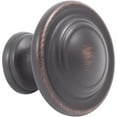 thumbnail image 1 of Charlotte Cabinet/Bi-Fold Door Knob, 1-3/4 Inches, Vintage Bronze by Stone Harbor Hardware, 1 of 4
