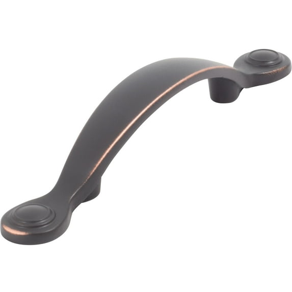 Charlotte Cabinet Pull, 3 Inches, Vintage Bronze by Stone Harbor Hardware