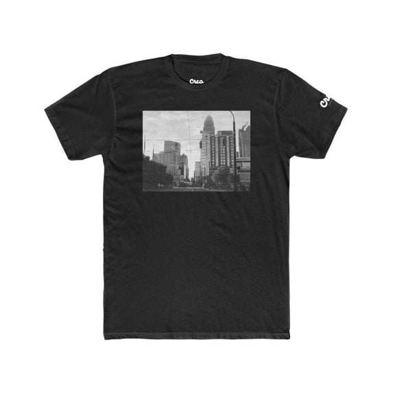 Charlotte Cityscape Men's Cotton Crew Tee