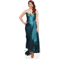 thumbnail image 1 of Charlotte Dobre (Long Dress) Mini Size Cutout. Standee., 1 of 6