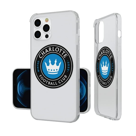 Charlotte FC iPhone Insignia Design Clear Case