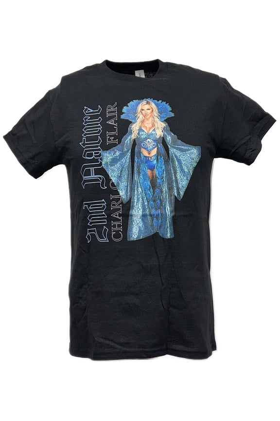 Charlotte Flair Second Nature Black Mens T-shirt
