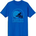 thumbnail image 1 of Charlotte Football Adult Royal Blue Crew Neck Short Sleeve Tee-XL, 1 of 4