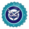 thumbnail image 1 of Charlotte Hornets 18.5" Bottle Cap Wall Clock, 1 of 3