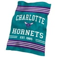 thumbnail image 1 of Charlotte Hornets 60'' x 70'' Colorblock Plush Blanket, 1 of 2