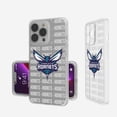 thumbnail image 1 of Charlotte Hornets iPhone Clear Text Backdrop Design Case, 1 of 1