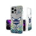 thumbnail image 1 of Charlotte Hornets iPhone Glitter Case with Confetti Design, 1 of 1