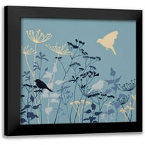 Charlotte, Joanna 12x12 Black Modern Framed Museum Art Print Titled - Taking Flight I