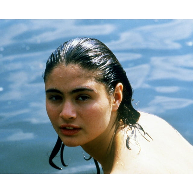 Charlotte Lewis Bareshouldered Wet Hair By Ocean 24X36 Classic