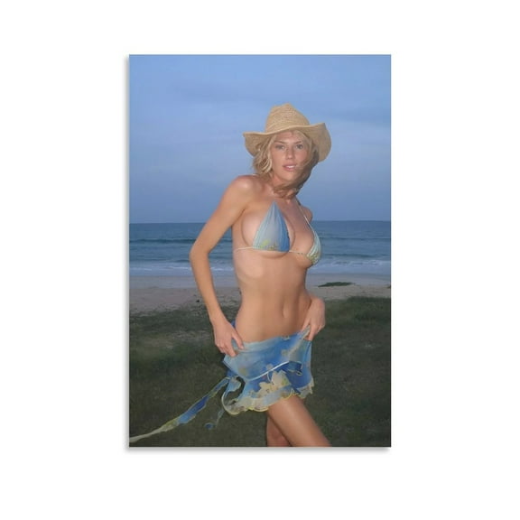 Charlotte McKinney - Poster Sexy De Bikini Modelo Big Boobs (23) Canvas Wall Art Prints Poster Gifts Photo Picture Painting Posters Room Decor Home Decorative 08x12inch(20x30cm)