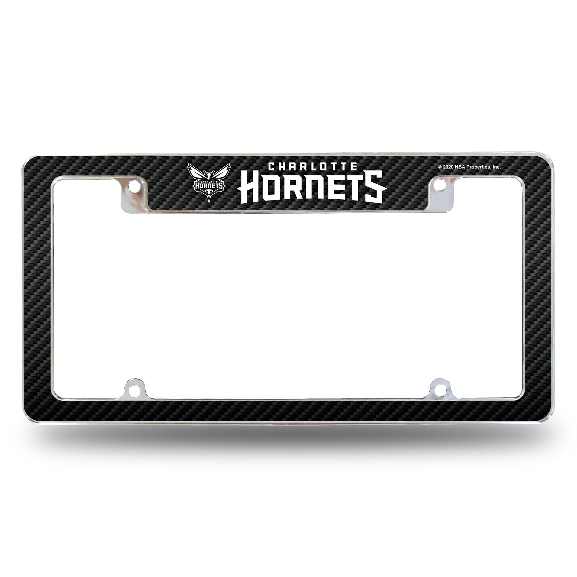 HORNETS CARBON FIBER DESIGN ALL OVER CHROME FRAME