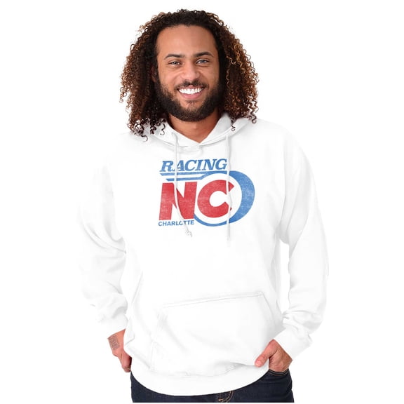 Charlotte North Carolina Auto Racing Hoodie Sweatshirt Women Men Brisco Brands L